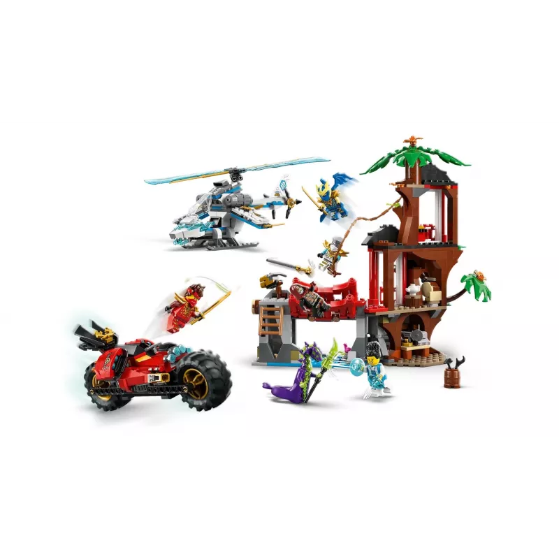 LEGO NINJAGO 71857 Battaglia nella casa sull'albero dei veicoli ninja
