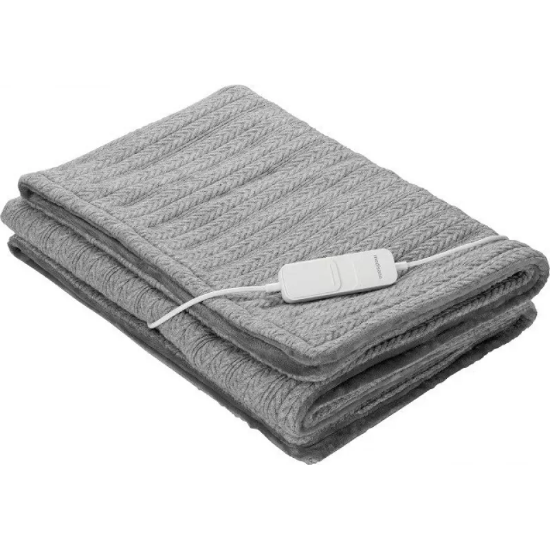 Medisana HB 680 coperta elettrica riscaldante, 120 W, plush grigio