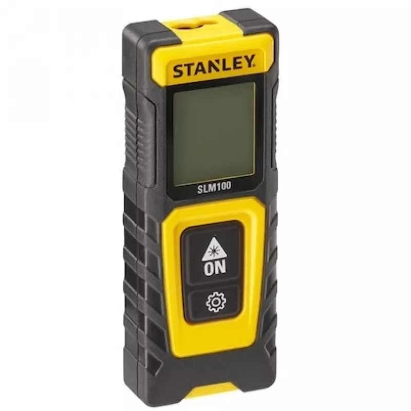 Distanziometro STANLEY SLM100 — portata laser 30 m, misuratore portatile compatto