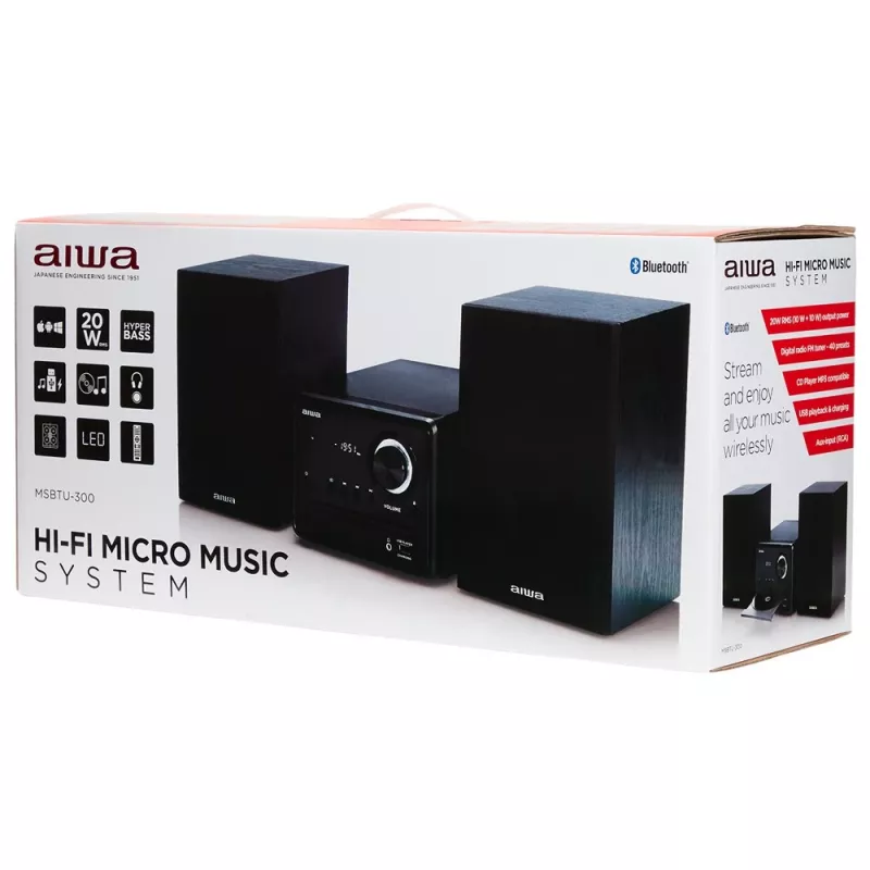 Micro impianto musicale Hi-Fi MSBTU-300