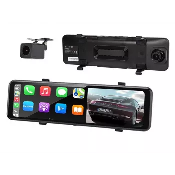 Videoregistratore BLACKBOX DVR F620 Carplay Android + telecamera posteriore