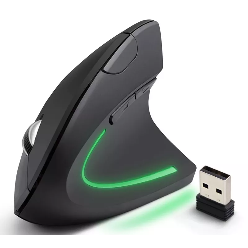 Esperanza EM133 Corvus mouse verticale wireless, 2,4 GHz, 1600 DPI