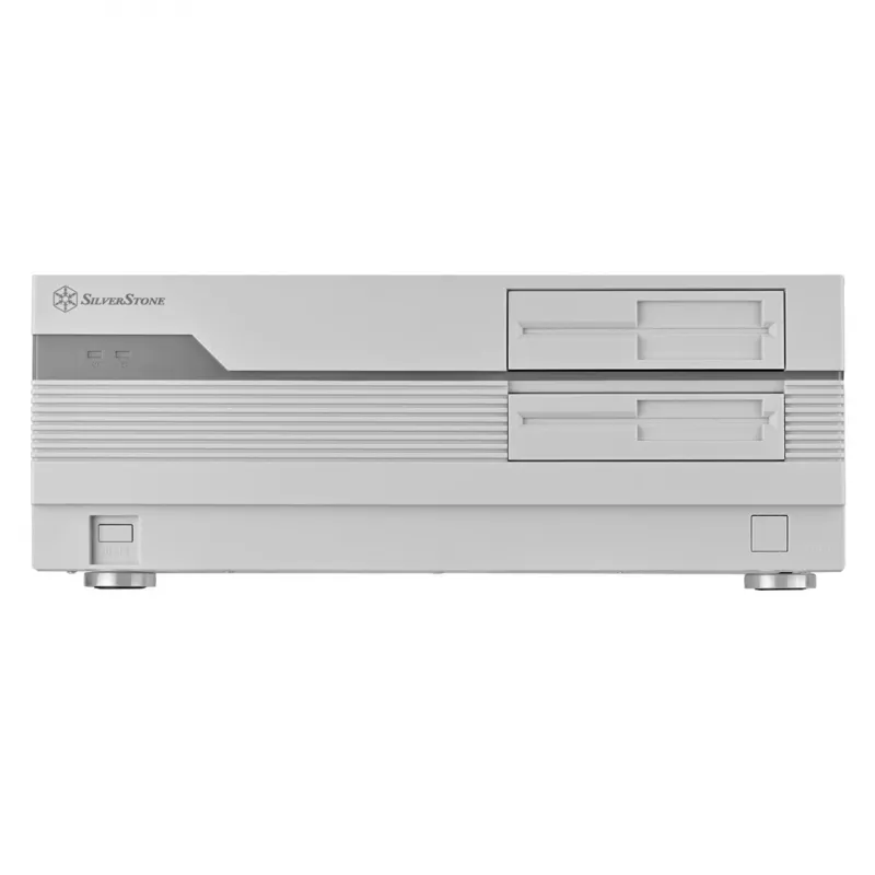 Silverstone SST-FLP01W Case HTPC Bianco