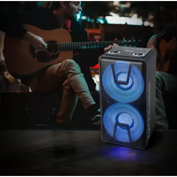 Muse Party Box altoparlante M-1805 DJ 150 W connessione wireless nero Bluetooth