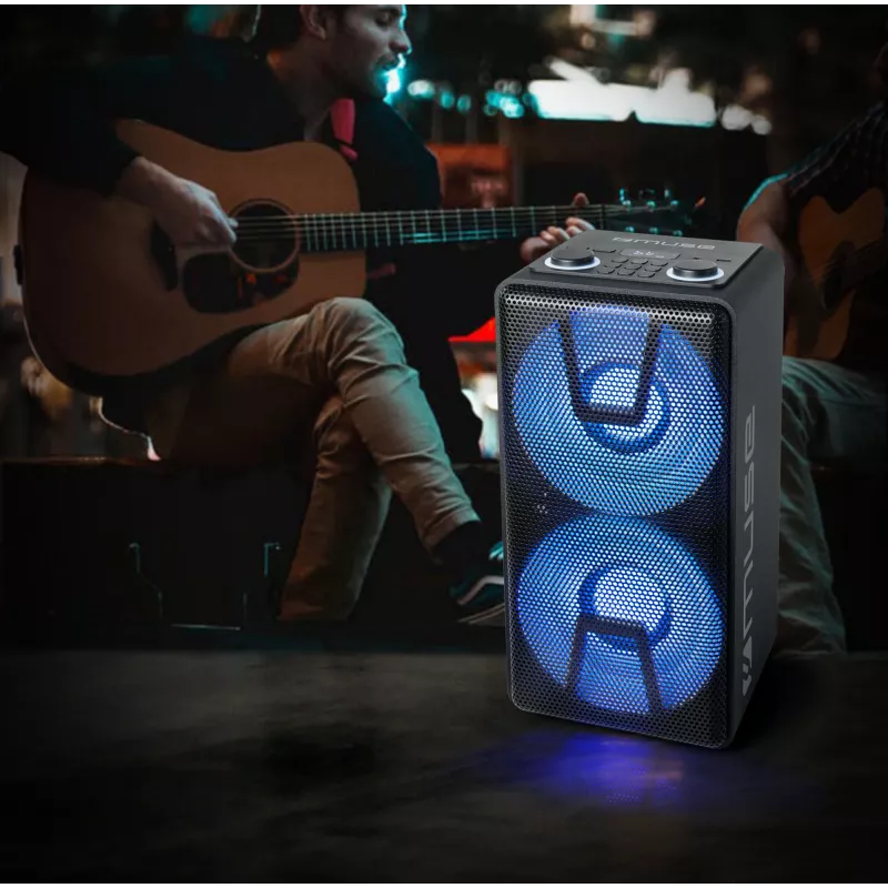 Muse Party Box altoparlante M-1805 DJ 150 W connessione wireless nero Bluetooth