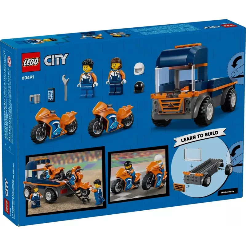 LEGO CITY 60491 Trasportatore di moto