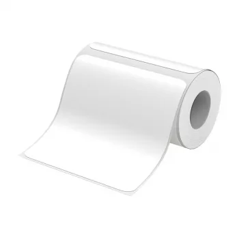 Etichette termiche NIIMBOT T100×100-75 (bianco) – 100×100 mm, rotolo da 75 etichette