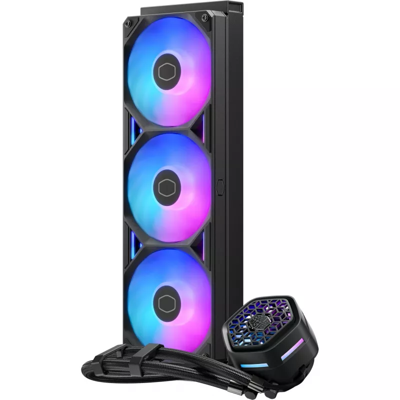 Dissipatore a liquido AIO 360mm Cooler Master MasterLiquid 360 Atmos II VRM Fan MLX-D36M-A25SZ-V1 con RGB