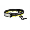 Torcia frontale Nitecore HU2000, 10 LED, batteria ricaricabile agli ioni di litio USB, alluminio+policarbonato, impermeabile IP68