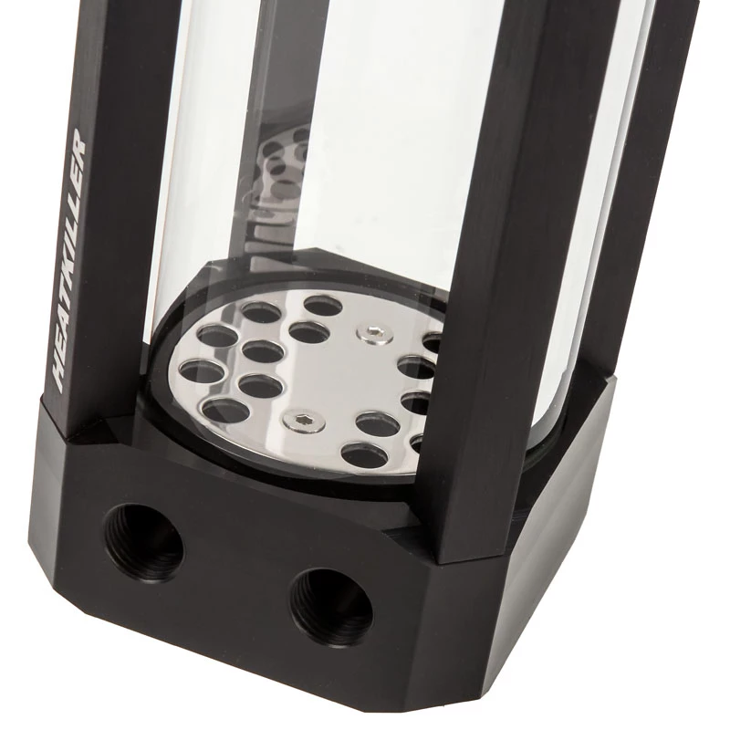 Watercool Heatkiller vaschetta di espansione per raffreddamento a liquido 0,375 L nero/trasparente 70×70×198,5 mm