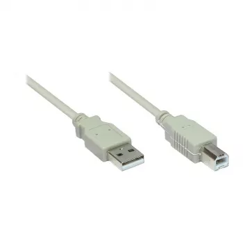 Cavo USB2.0 Good Connections A-B grigio 5m