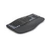 Tastiera ergonomica wireless HAMA WK-900 nero USB, layout compatto, connessione wireless