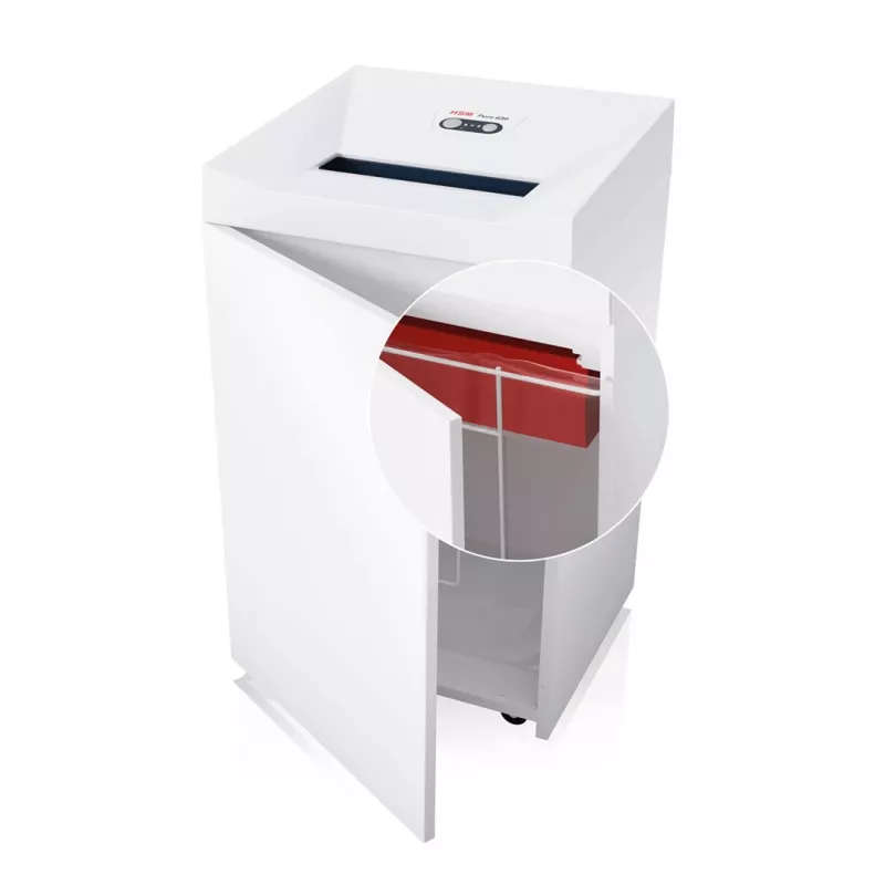 Distruggidocumenti HSM Pure 630 taglio a particelle 31 cm 700 W bianco