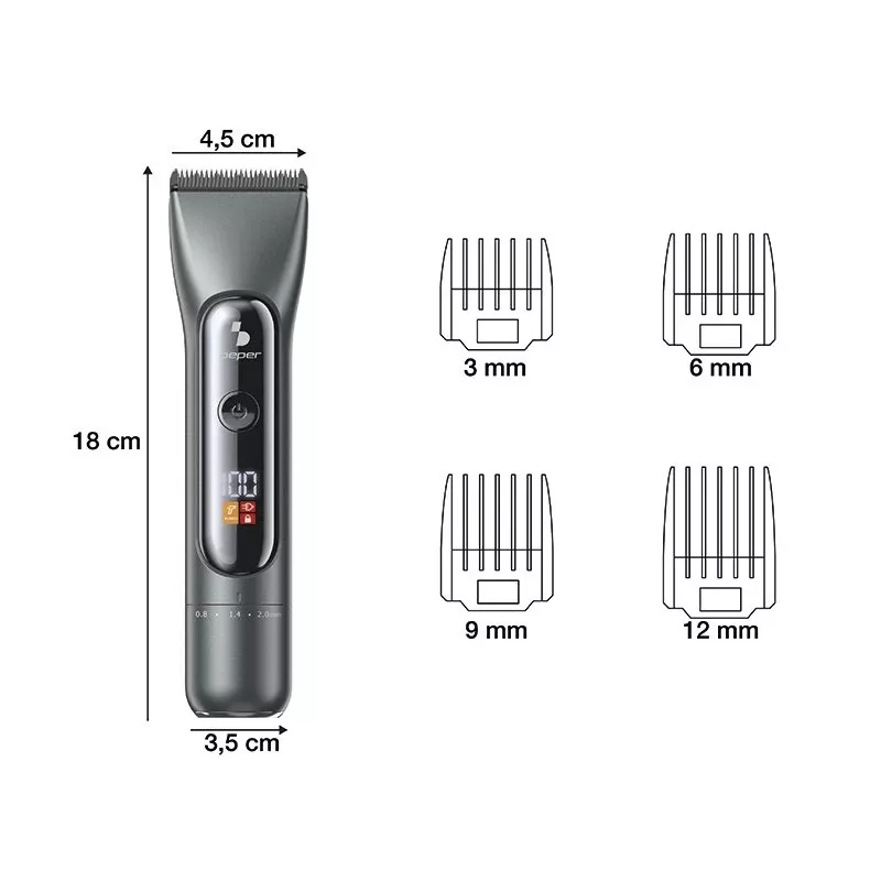 Macchina per caffè elettrica Beper P304CAP010 600W capacità 1,2L