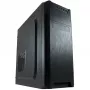 LC Power Classic 7040B - MDT - ATX - senza alimentatore - nero, alluminio spazzolato / nero - USB/audio