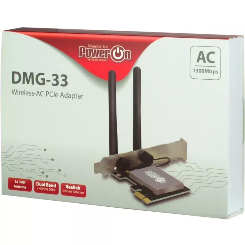 Scheda WLAN interna Inter-Tech DMG-33 1300 Mbit/s