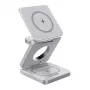 Caricabatterie wireless BlitzWolf BW-IW30 stazione di ricarica rapida 3-in-1 per iPhone e Samsung, ricarica wireless di 3 dispositivi