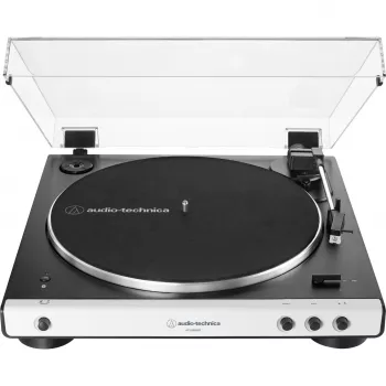 Audio-Technica AT-LP60XBT - giradischi - nero, bianco (AT-LP60XBTWH)