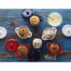 Staub Mini Cocotte rotonda, 4 pezzi - 200 ml, rosso