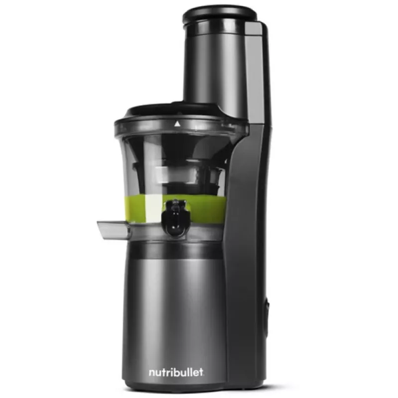 Slow Juicer NBJ500, spremiagrumi grigio/nero, 150 Watt