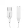 Adattatore audio USB Type 3.1 C (M) – Jack 3,5mm (F) bianco SAVIO AK-52