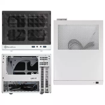 Case per PC Silverstone SG13 Mini Tower nero