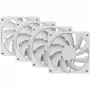 Ventola per case 120 mm HYTE FA12 bianco confezione da 4 — 120 mm, bianco, modello FA12