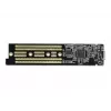 Case per SSD DeLOCK 42620 case esterno per SSD M.2 NVME PCIe con connettore femmina USB Type-C, trasparente