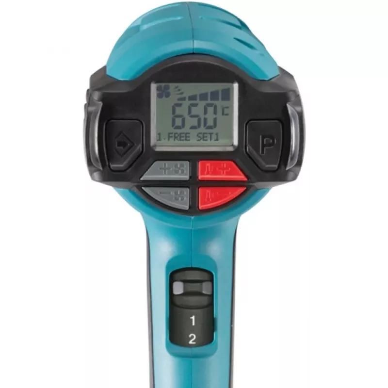 Makita HG6531CK pistola ad aria calda 550 l/min 650 °C 2000 W verde