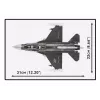 Kit di costruzione Cobi F-16D Fighting Falcon, 436 pezzi, scala non indicata