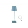 Beper P207ILI200 lampada da tavolo LED ricaricabile, interruttore touch, dimmerabile, blu ardesia