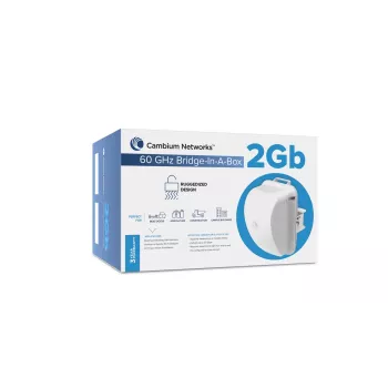 Ponte radio Cambium C600510C031B 60 GHz, capacità link 2 Gbit/s