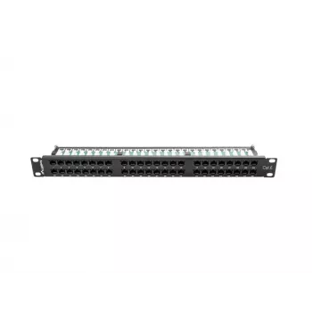 Lanberg PPU6-1048-B - Patch panel - 1U - 19 pollici