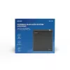 Masterizzatore DVD±RW esterno slim SAVIO AK-43, USB 2.0, nero, supporta lettura/scrittura CD/DVD (24x CD, 8x DVD)