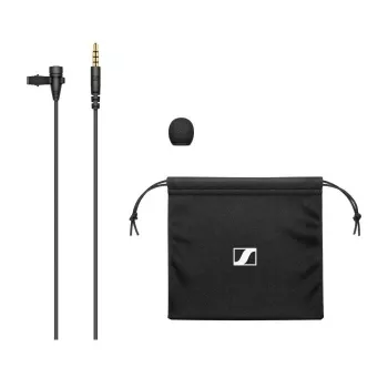 Microfono lavalier Sennheiser XS LAV MOBILE, a condensatore da applicare, omnidirezionale, cavo 2 m, 3,5 mm, 50–18000 Hz, 19 g, nero