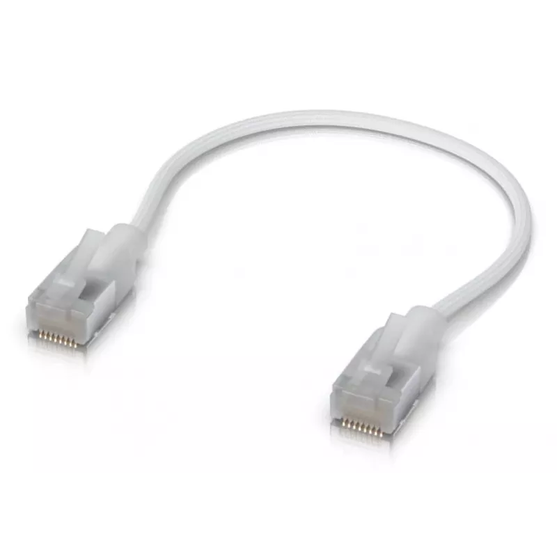 UBIQUITI UNIFI PREMIUM PATCH CABLE. CAVO PATCH RJ45 SCHERMATO INTRECCIATO ULTRA SOTTILE, SVILUPPATO E OTTIMIZZATO PER RETI 10 GBE (0,15 M)