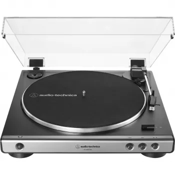 Giradischi Audio Technica unisex AT-LP60XUSB completamente automatico a trasmissione a cinghia analogico e USB in nero
