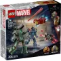 Giocattolo da costruzione LEGO Marvel Super Heroes Iron Man War Machine Set 76320, 204 pezzi, 2 minifigure, altezza 100 mm