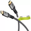 Goobay 64999 Cavo HDMI 0,5 m HDMI Tipo A (standard) grigio (64999)