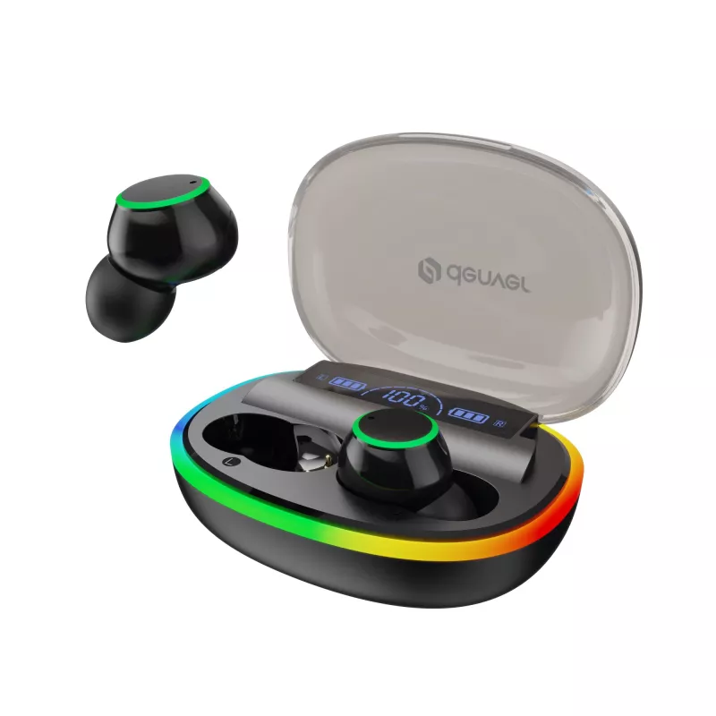 Denver TWE-55B Auricolari True Wireless Bluetooth, nero