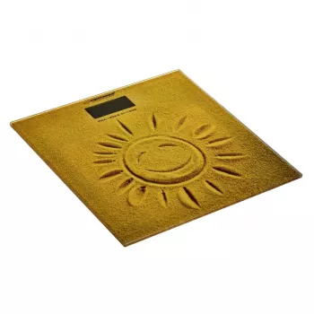 Esperanza EBS006 Bilancia pesapersone Bilancia elettronica pesapersone quadrata beige