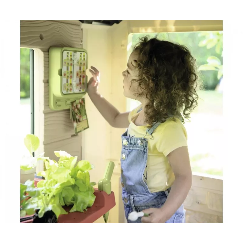 Casetta gioco SMOBY 810408 casetta da giardino per bambini da 2 anni multicolore con 1 porta