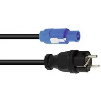 Cavo di alimentazione PSSO POWERCON 5 m H07RN-F 3G1.5 – cavo di alimentazione con connettore PowerCON, lunghezza 5 m, gomma H07RN-F, 3×1,5 mm²
