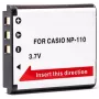 Batteria ricaricabile Extra Digital NP-110 3,7V 1000mAh per dispositivi portatili