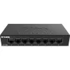 D-Link DGS-108GL Unmanaged Gigabit Ethernet (10/100/1000) nero