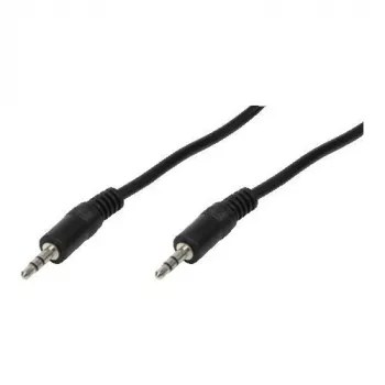 LogiLink CA1048 cavo audio jack 0,20 m nero (opaco)