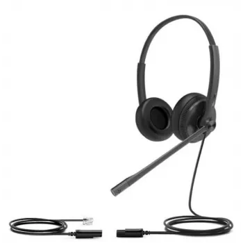 Yealink YHS34 cuffia con filo archetto chiamate/musica nero