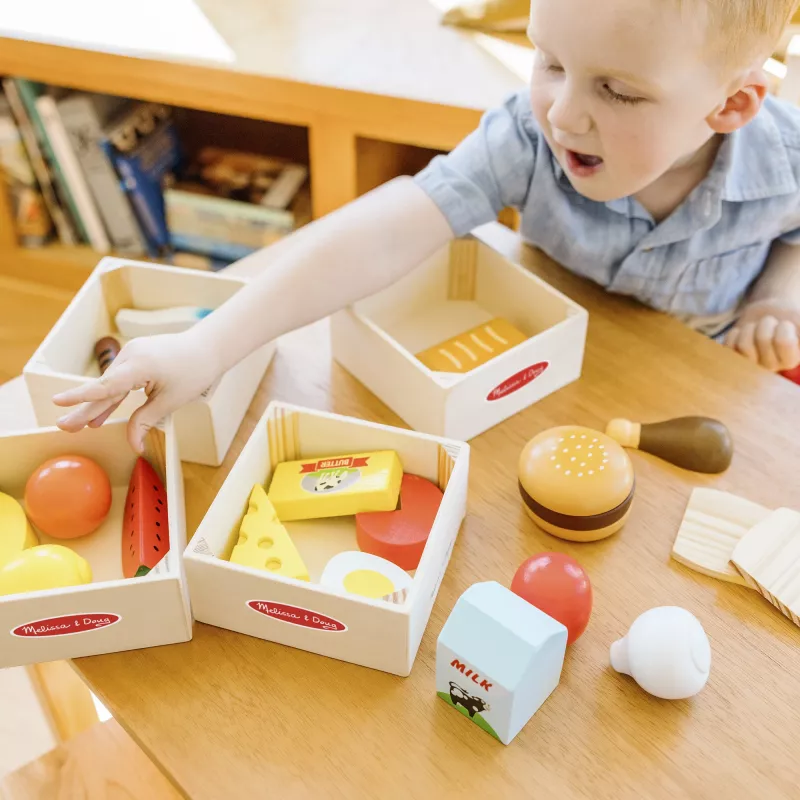 Melissa & Doug gruppi alimentari, cucina giocattolo