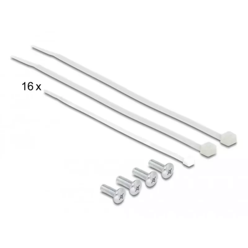 Patch panel DeLOCK 66876 1U Cat6a nero metallo