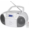 Sistema stereo portatile SENCOR SPT 3907 W – 14 W, CD/MP3, Bluetooth 2.1, sintonizzatore FM, USB, bianco